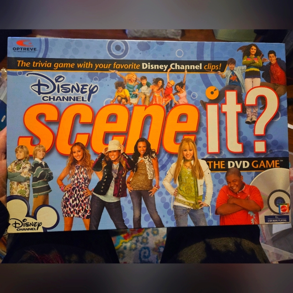 Disney Channel Scene it? DVD game